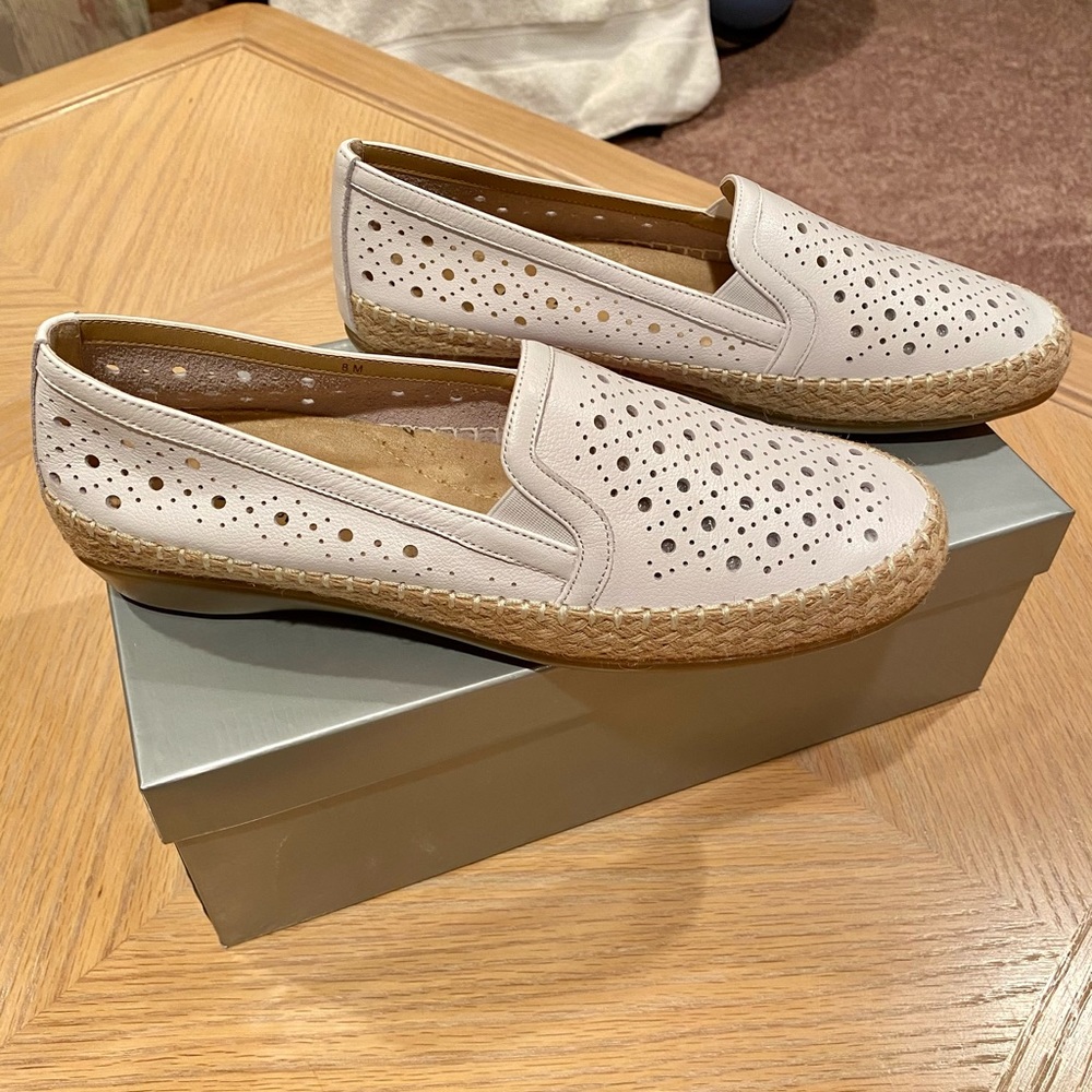 VANELI Sport - White Loafers